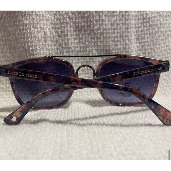 juicy couture New brow bar sunglasses wjc71sg13 Purple Black square Tortoise - Picture 10 of 13